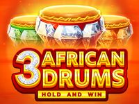 3 African Drums : Booongo