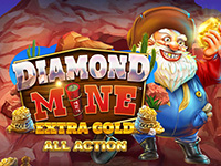 Diamond Mine Extra Gold All Action : Blueprint Gaming