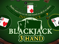 3 Hand Blackjack : Habanero