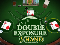 3 Hand Blackjack Double Exposure : Habanero